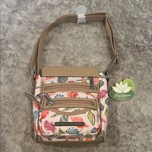 Lily Bloom Multicolor Seashell Crossbody Bag